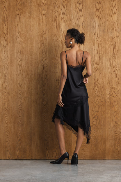 Sesihle Assymetric Lace Top