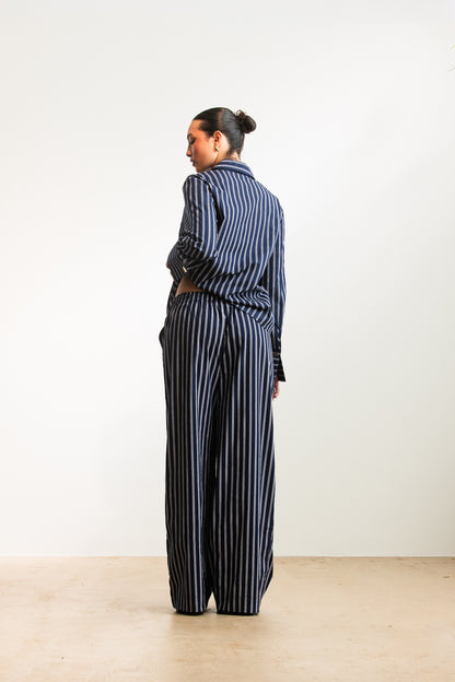 Nomsa Pull On Stripe Trouser