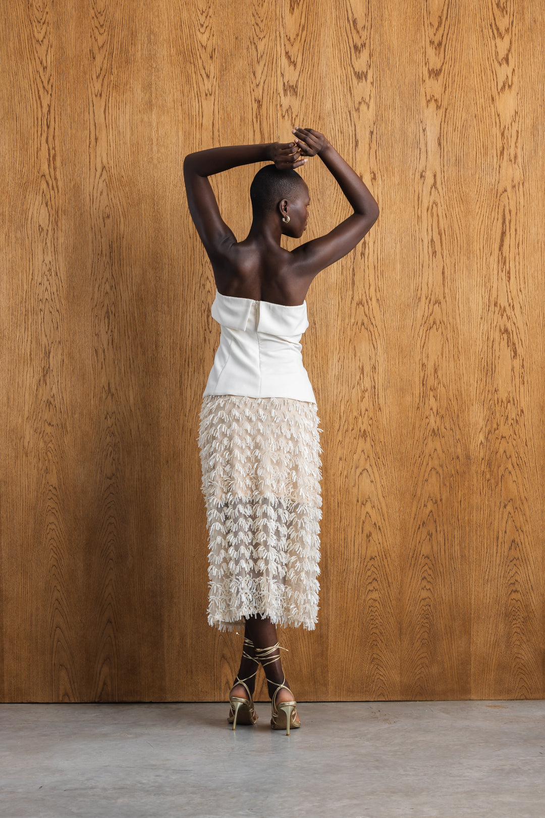 Talia Embellished Skirt