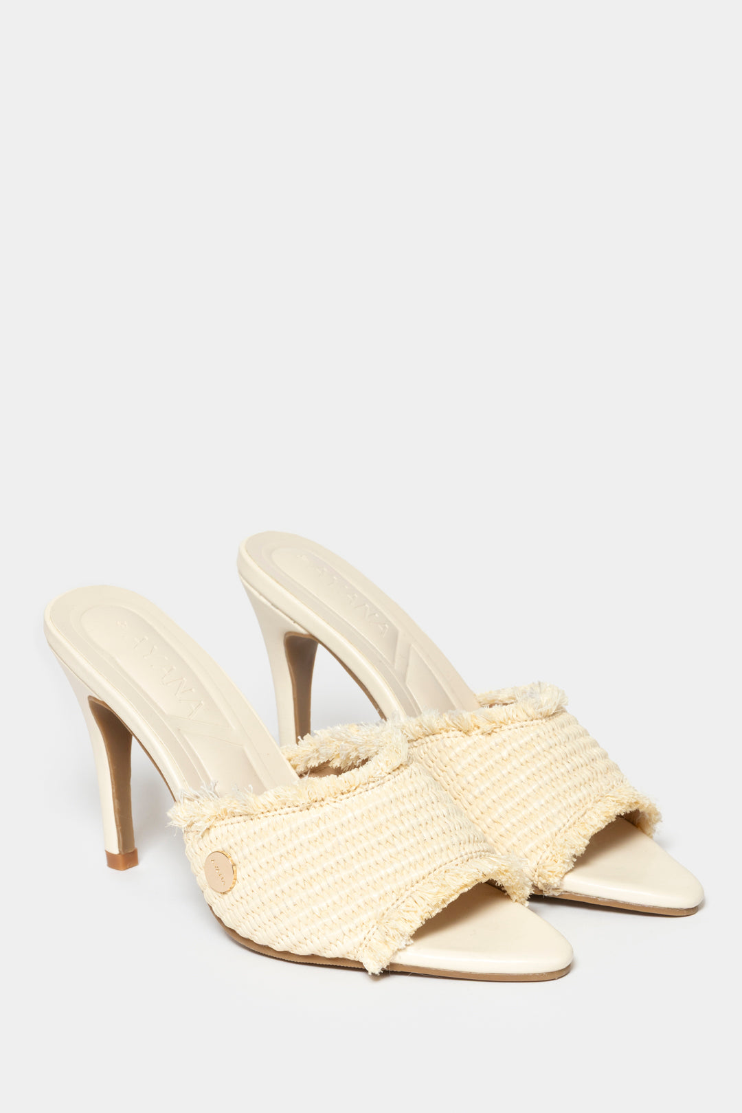 Rachel Raffia Slide Heel