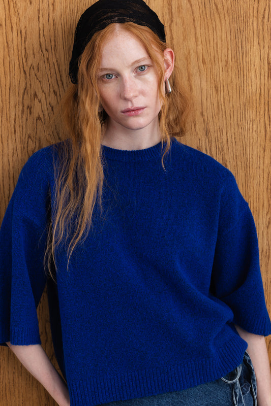 Kairo Boxy Crew Knit