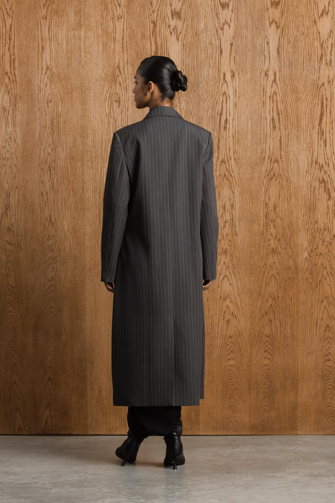 Mandisa Pin-Stripe Coat