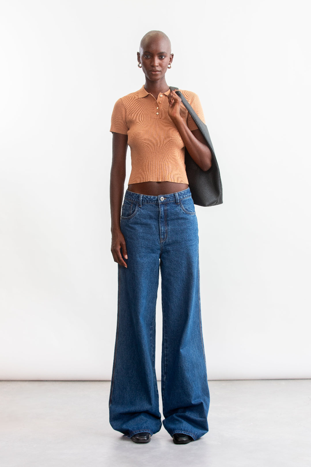 Mich Collar Ballerina Sleeve _ 158796 _ Stone