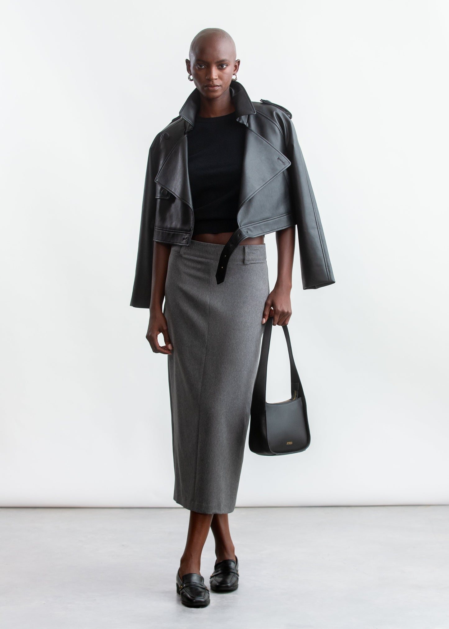 Lucy Ballerina Sleeve _ 157252 _ Black Texture