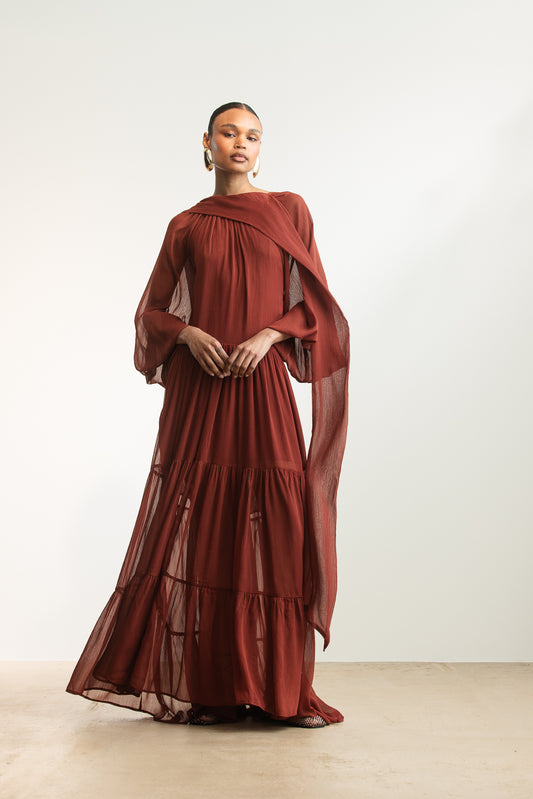 Reeza Tiered Maxi Dress