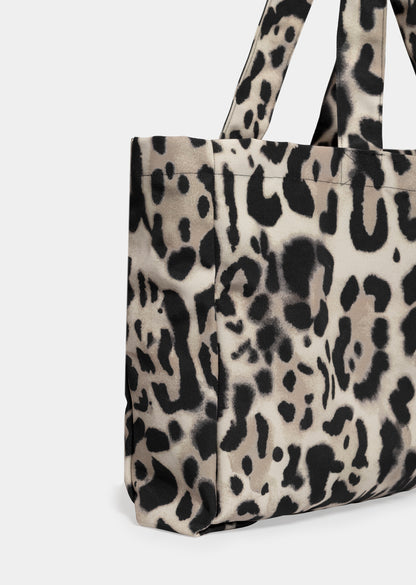 Ayana Leopard Tote