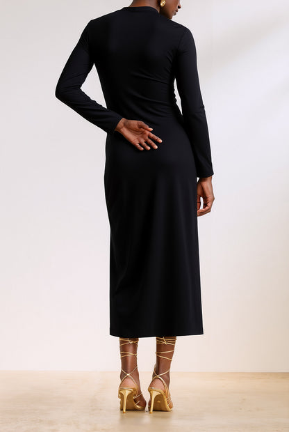 Sinothile Draped Maxi Dress