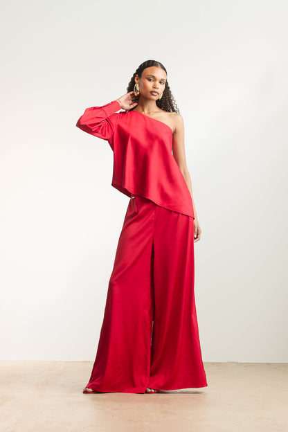 Zarie One Shoulder Blouse