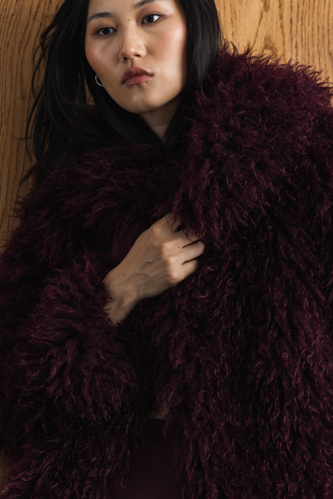 Suné Shaggy Fur Coat – AYANA