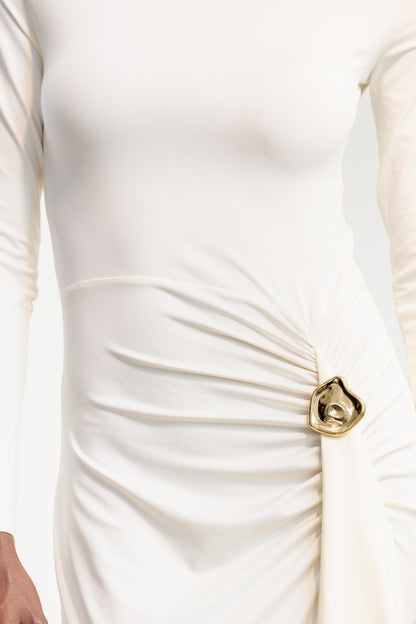 Tidimalo Draped Front Dress