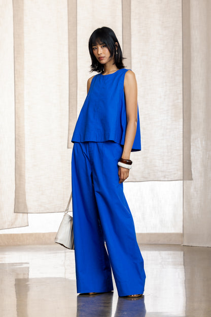 lhaam Structured Wide Leg
