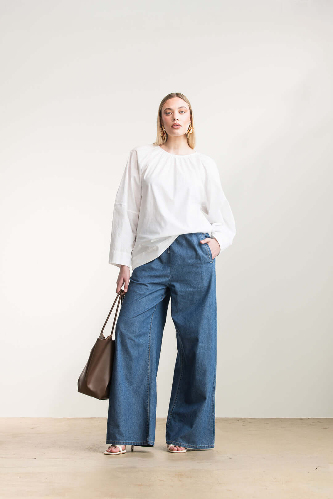 Christolene Keyhole Blouse