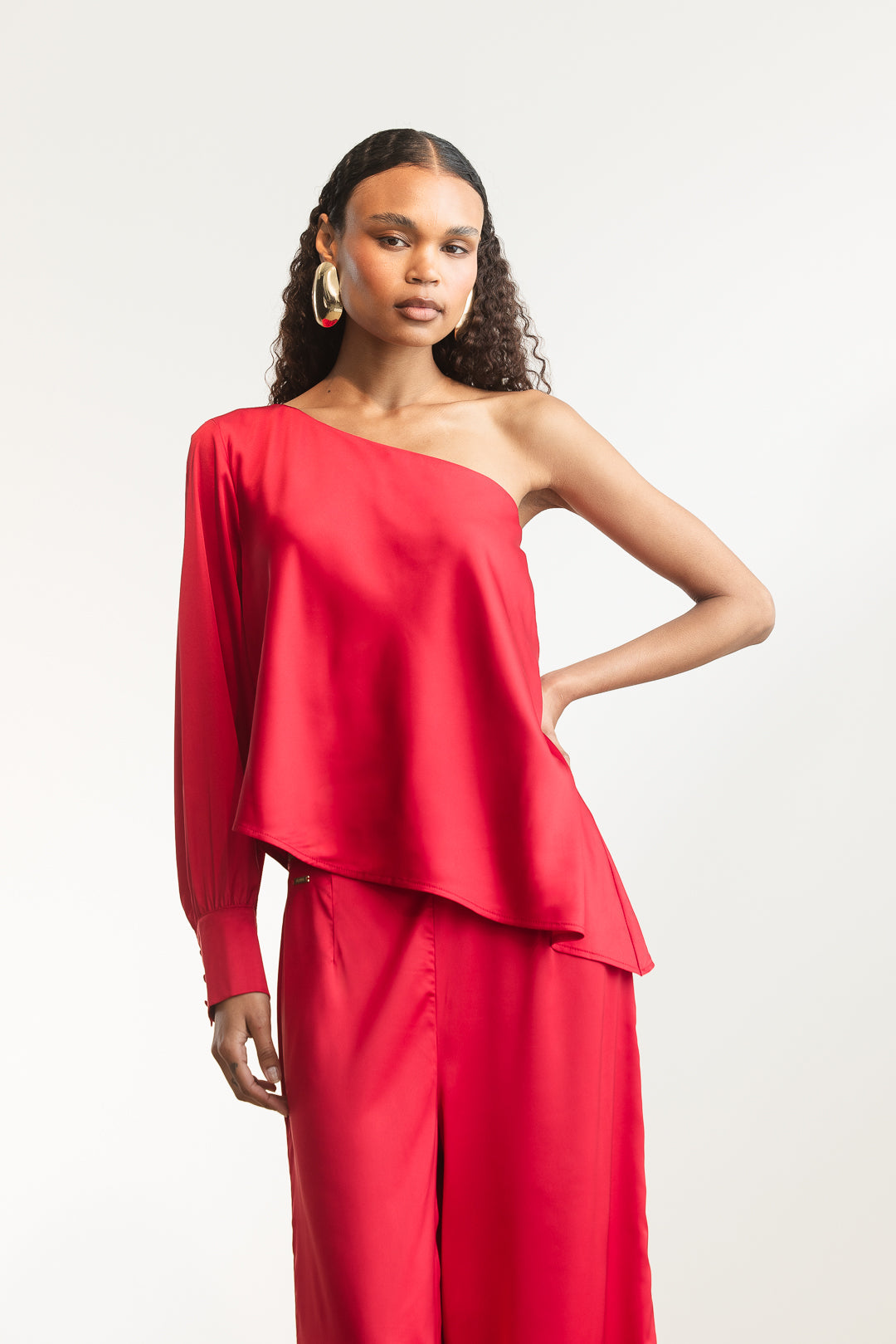 Zarie One Shoulder Blouse