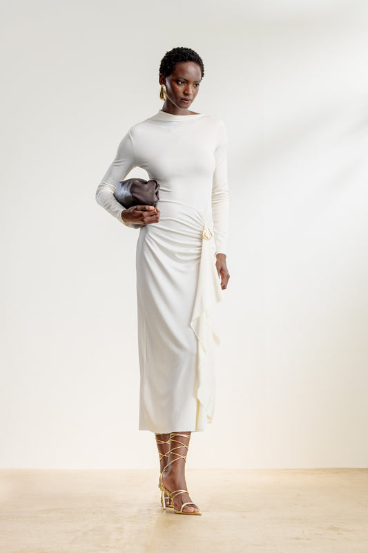 Tidimalo Draped Front Dress