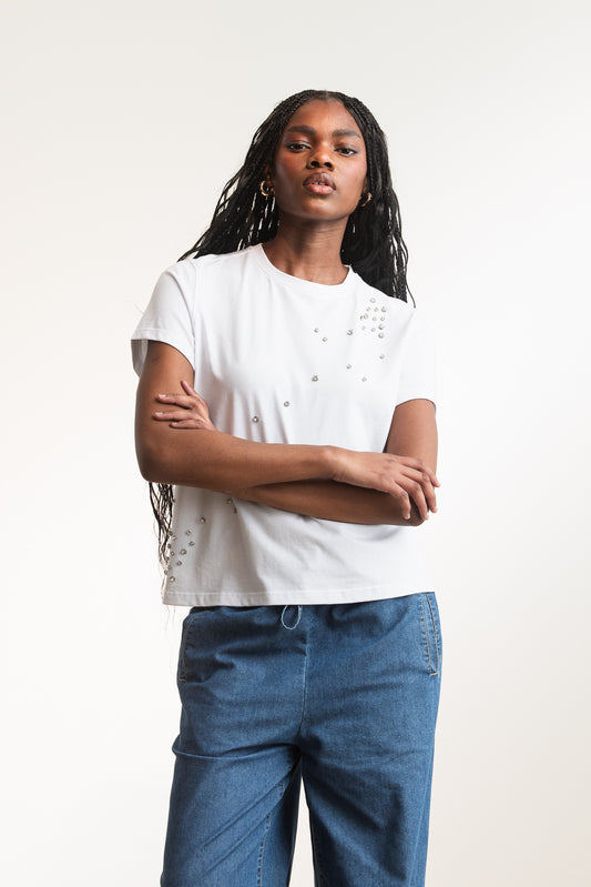 Sinawo Embellished T-Shirt