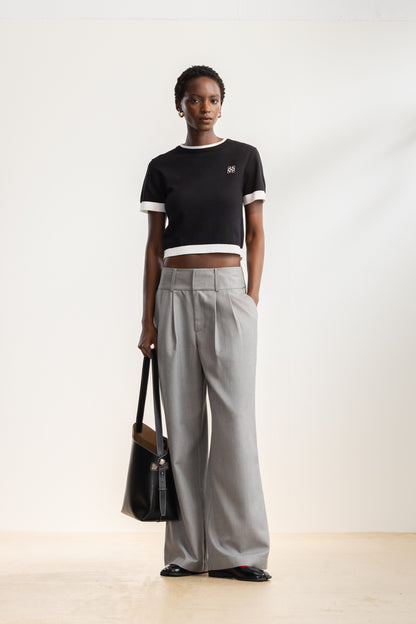 Kenza Structured Wide Leg