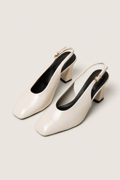 Sikelelwe Block Slingback Heel