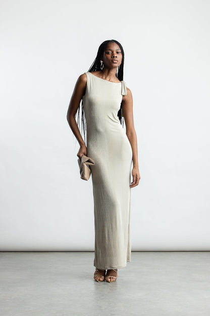 Parker Bodycon Maxi _ 168253 _ Sage