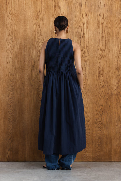 Milla Pleat Detail Midi