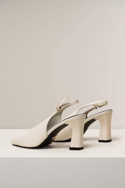 Sikelelwe Block Slingback Heel