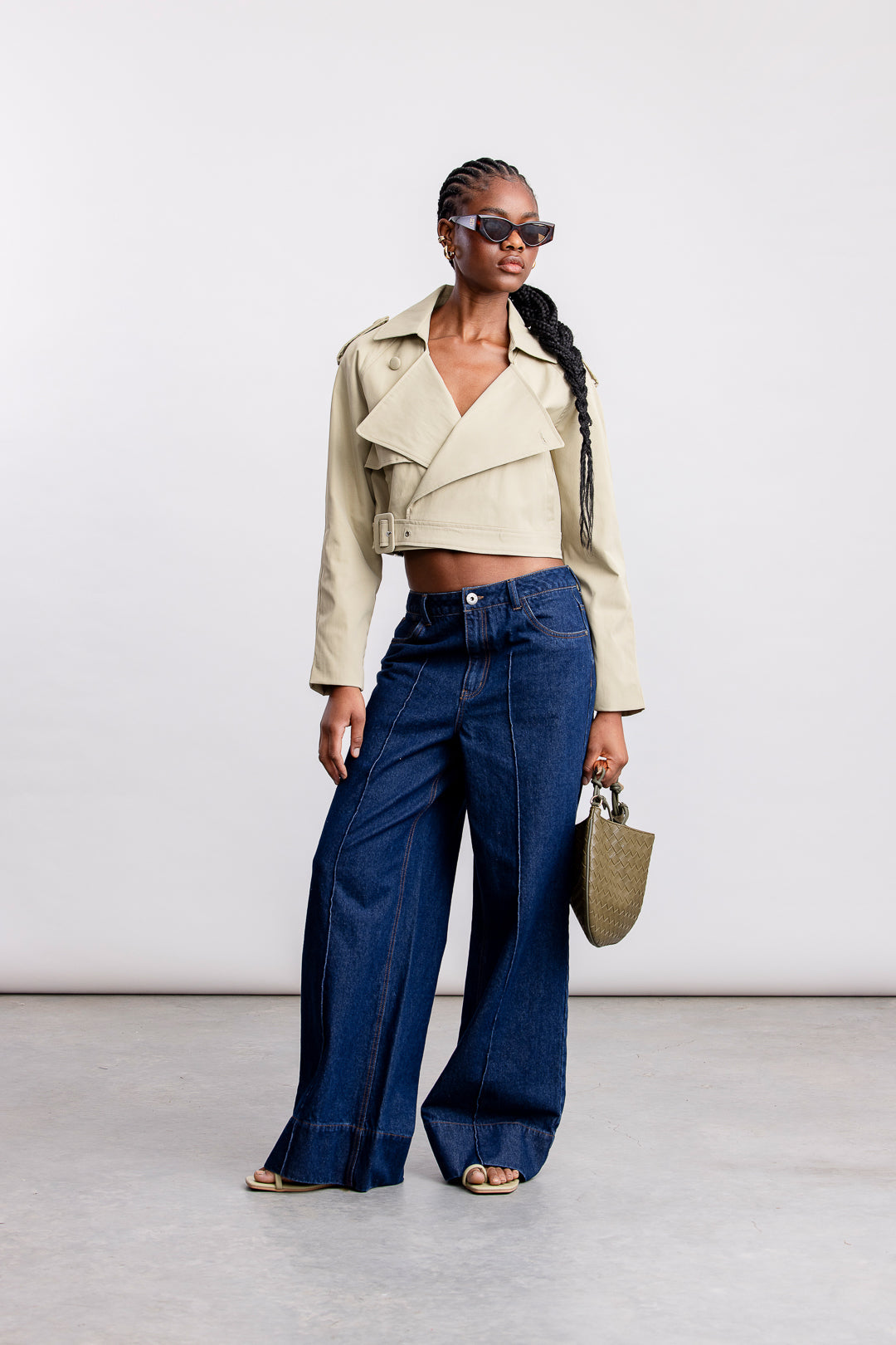 Nare Cropped Trench _ 162222 _ Stone