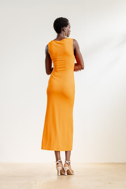 Camille Boat Neck Maxi