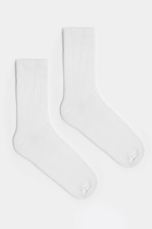 High Socks _ 162047 _ White