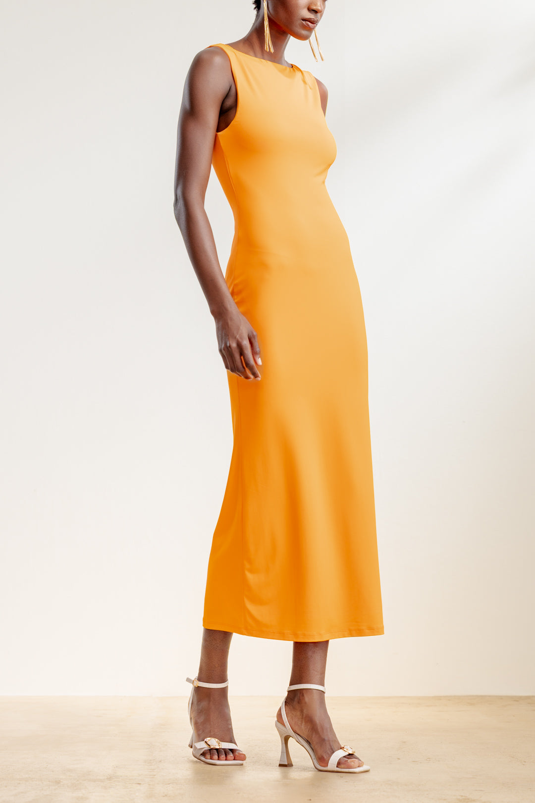 Camille Boat Neck Maxi