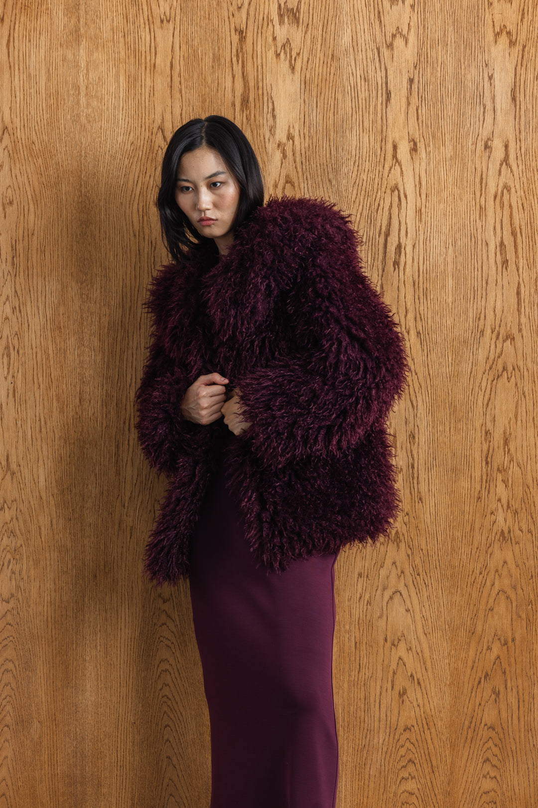 Suné Shaggy Fur Coat