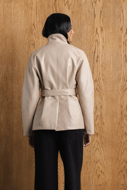 Tsholofelo Funnel PU Jacket