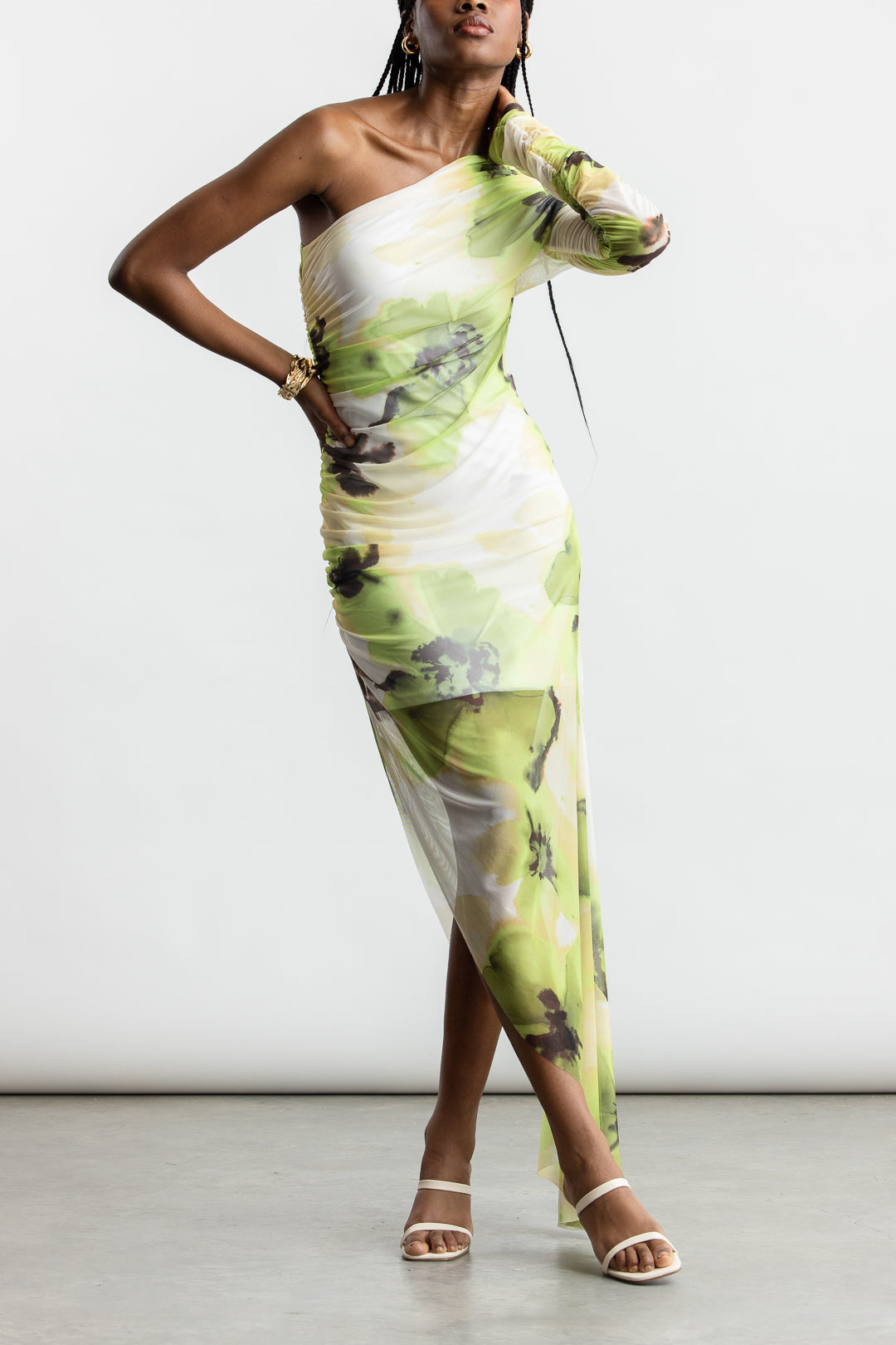 Tameron Mesh One Shoulder