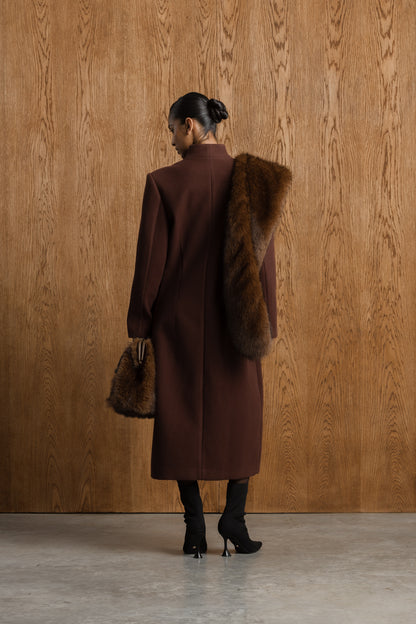 Maia High Collar Coat
