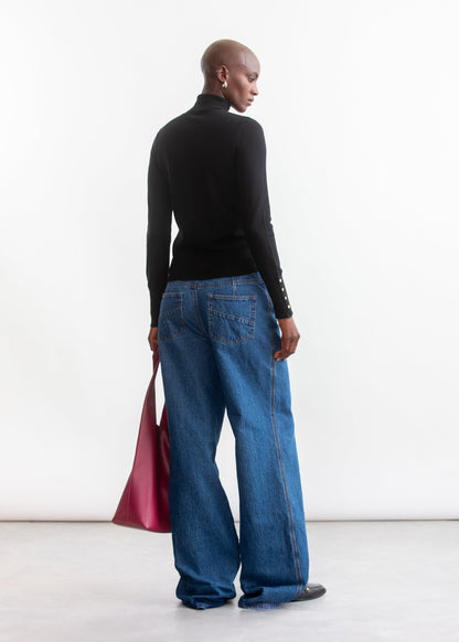 Quinn Poloneck _ 157622 _ Black Texture