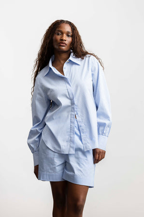 Adi Classic Shirt _ 169041 _ Blue Texture