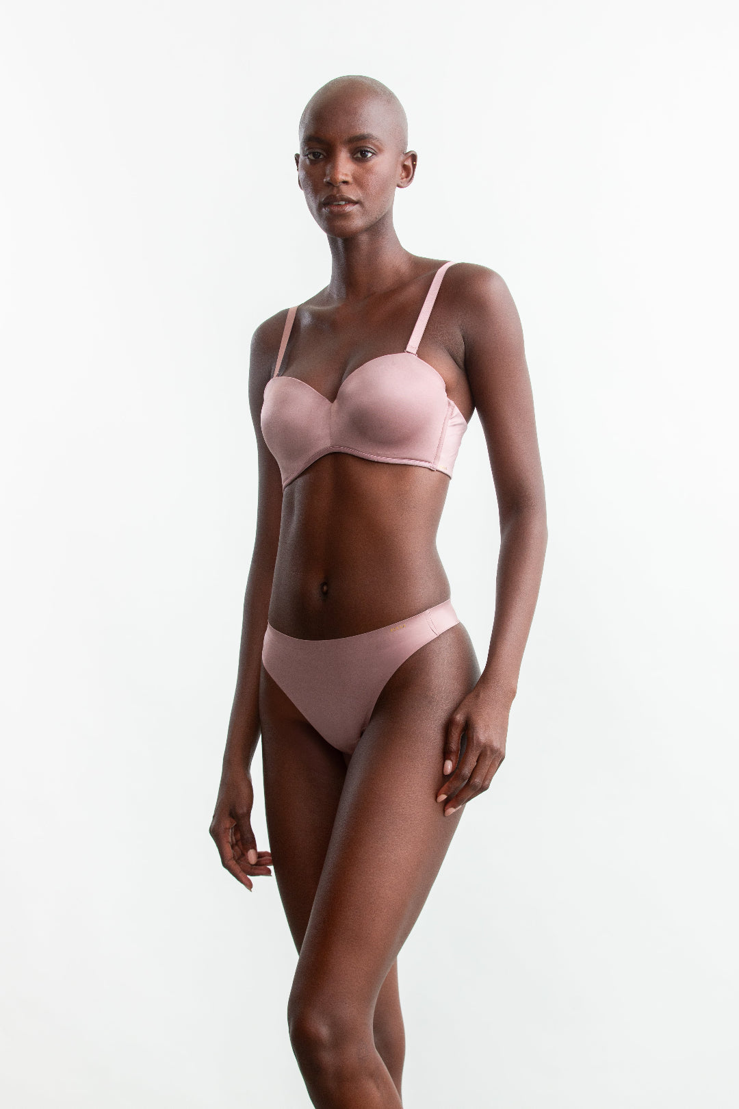 Carmen Multiway Padded Bra _ 157855 _ Brown