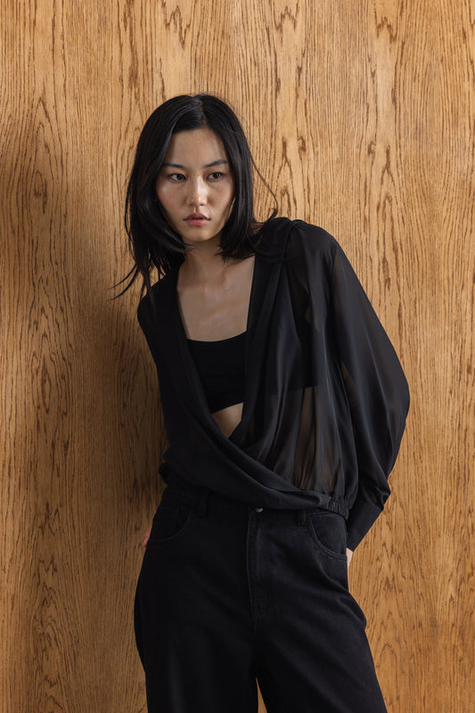 Finley Hooded Blouse