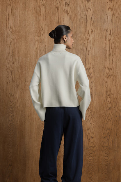 Nouria Polo Neck Knit