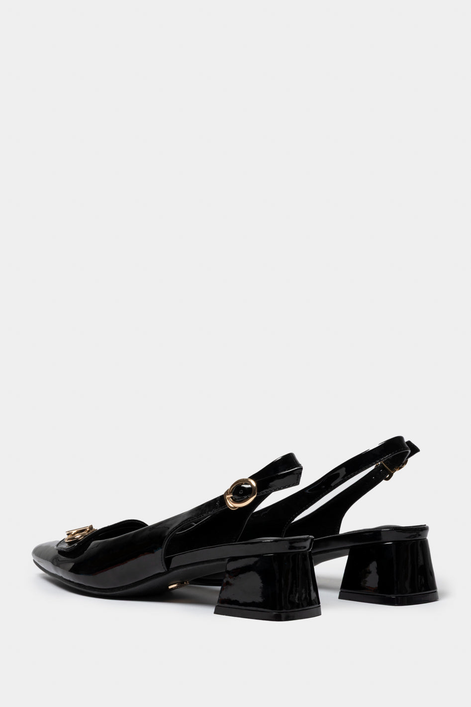 Daisy Slingback Chunky Heel