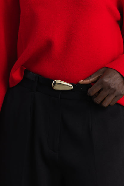 Bria Belted Wide Leg Pants
