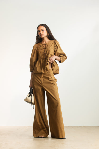 Safiya Cotton Wide Leg