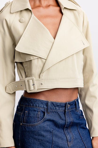Nare Cropped Trench _ 162222 _ Stone