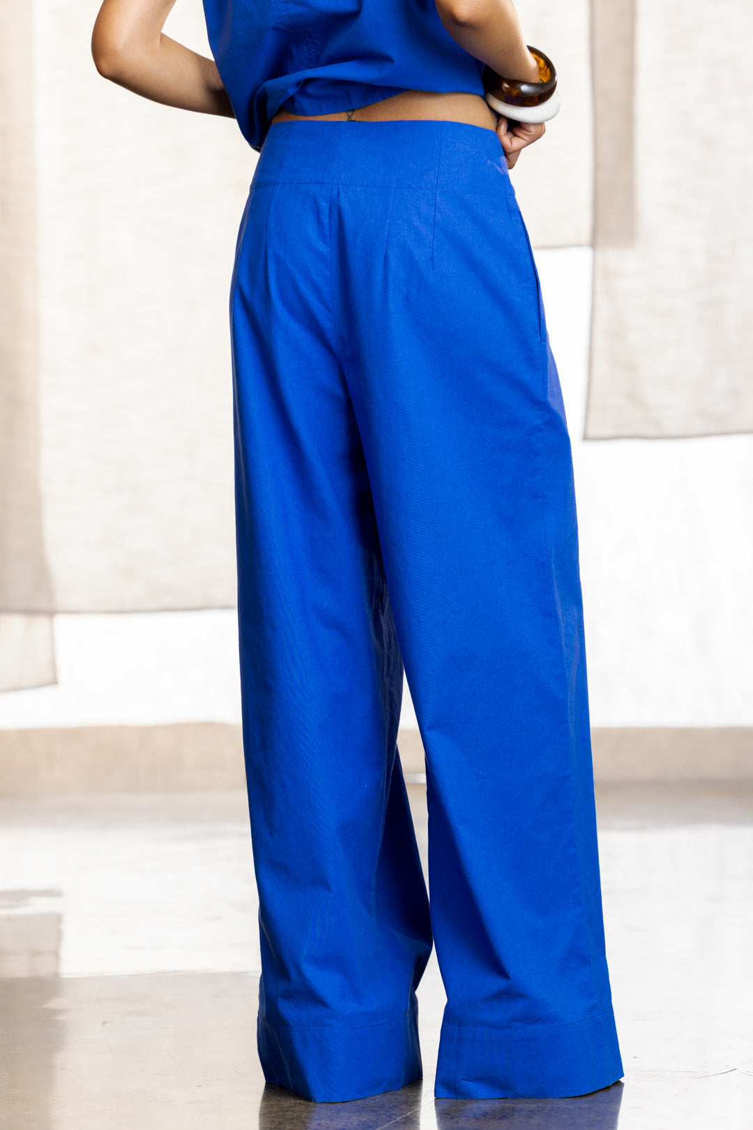 lhaam Structured Wide Leg