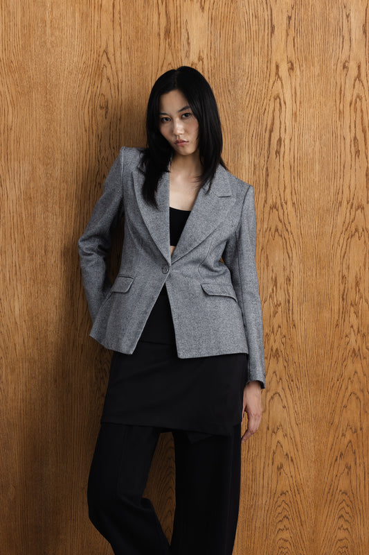 Cherilize Melton Blazer