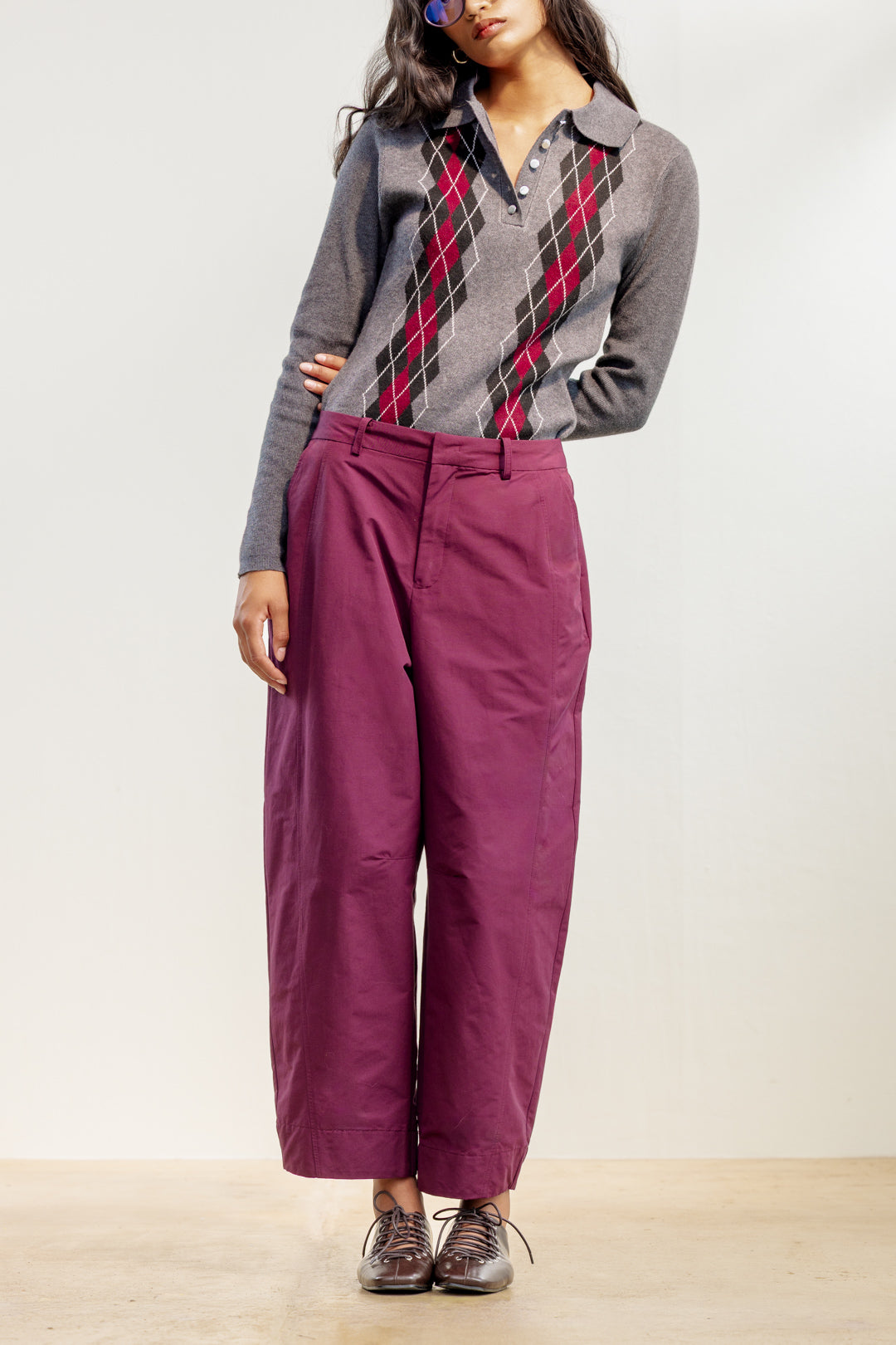 Imara  Barrel Leg Pants