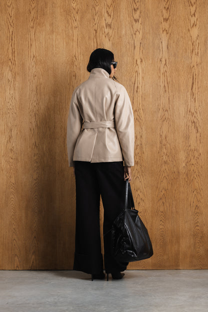 Tsholofelo Funnel PU Jacket