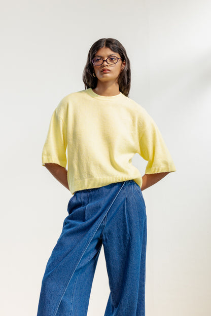 Kairo Boxy Crew Knit