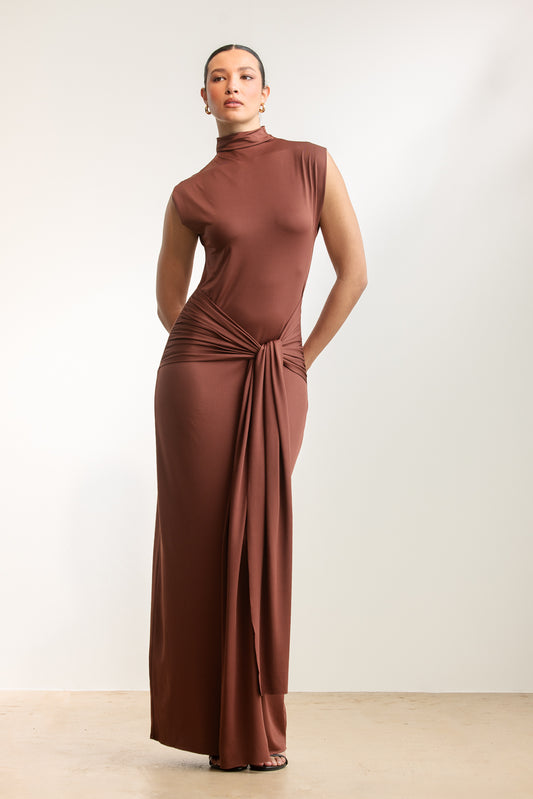 Ariel Knot Front Maxi