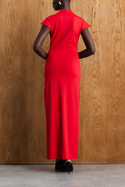 Rune Capped Sleeve Midi