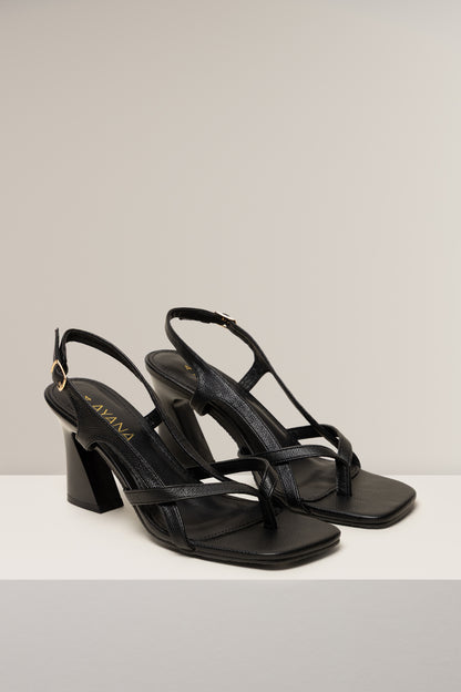 Buyelwa Toe-Thong Slingback Heel