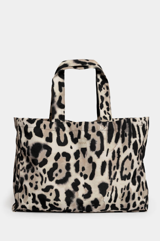 Ayana Leopard Tote
